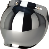 Drifter/Jimmy/Saturn Helmet Three-Snap Bubble Shield