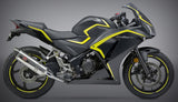 EXHAUST RACE R-77 SLIP-ON SS-SS-CF