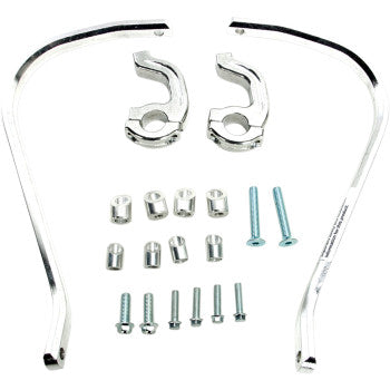 Moose Offroad Contour Handguards — Contour Contour Handguards - 7/8" - Silver