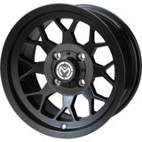 Moose Offroad Wheel - 27X - Front - Black - 12x7 - 4/156 - 4+3