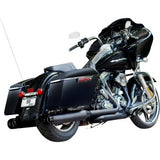 S&S Cycle 4-1/2" MK45 Performance Mufflers - Black with Black Thruster