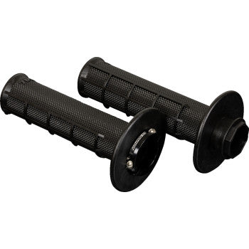 RENTHAL MX R-Works Lock-On Grips - Ultra Tacky - Half Waffle