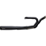 S&S Cycle 2-into-1 Grand National Exhaust System - Black - Race Only