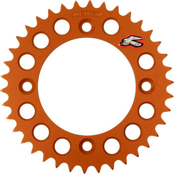 RENTHAL Ultralight Rear Sprocket - 38 Tooth - Orange - Gas Gas/Husqvarna/KTM