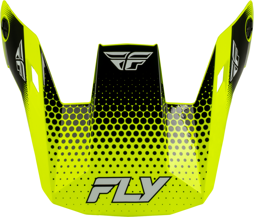 FLY RACING RAYCE SONAR HELMET VISOR HI-VIS/BLACK/WHITE