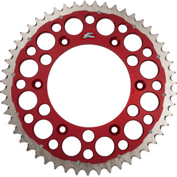 RENTHAL Twinring™ Rear Sprocket - 51 Tooth - Red - Honda