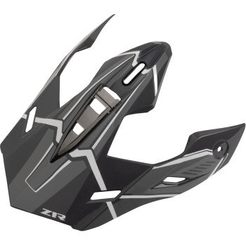 Z1R Range 2.0 Helmet Peak - Voyager/Rotor - Gray/White