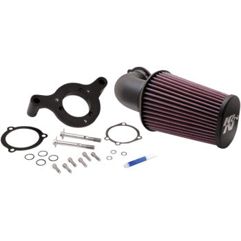 K & N Aircharger® Intake System with Mandrel-Bent Aluminum Intake Tube Kit