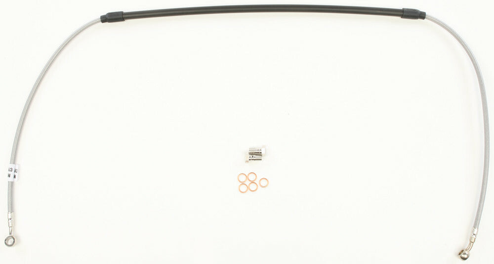 GBRAKES STEEL BRAKE LINE FRONT YAM