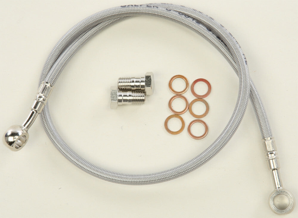 GBRAKES BRAKE LINE REAR LONG YFM