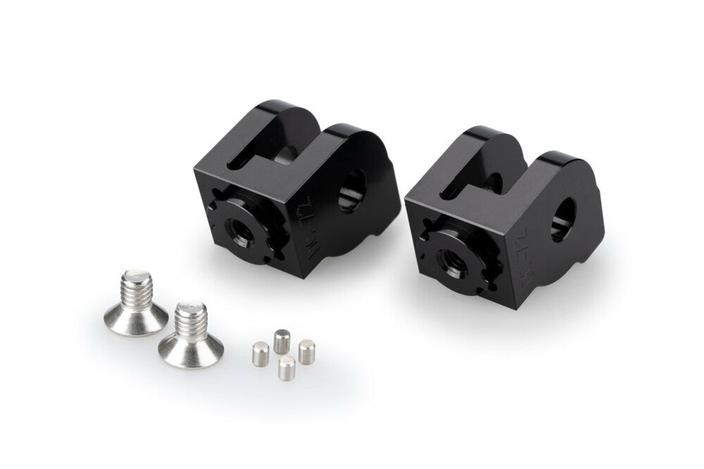 PUIG FOOTPEG ADAPTOR RIDER BLACK DUC