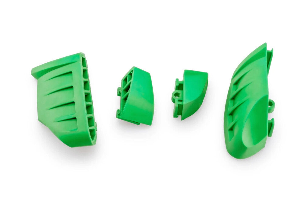 PUIG RUBBER END REPLACEMENT FRAME SLIDER PRO 2.0 PR GREEN
