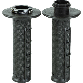 RENTHAL MX R-Works Lock-On Grips - Ultra Tacky - Half Waffle
