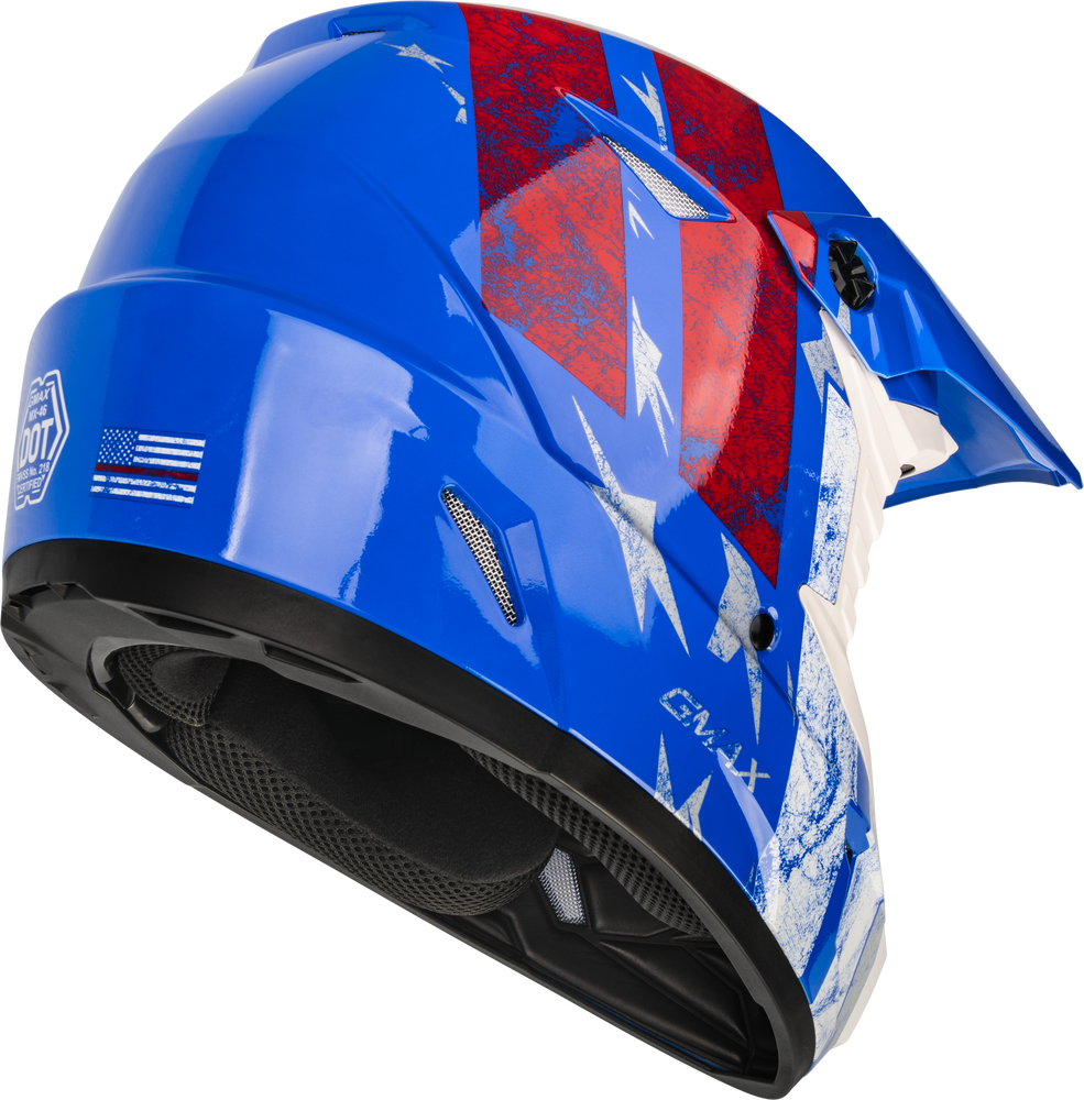 GMAX MX-46 OFF-ROAD PATRIOT HELMET