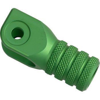 Moose Offroad Knurled Shift Tip Knurled Shift Lever Tip - 0 mm - Green