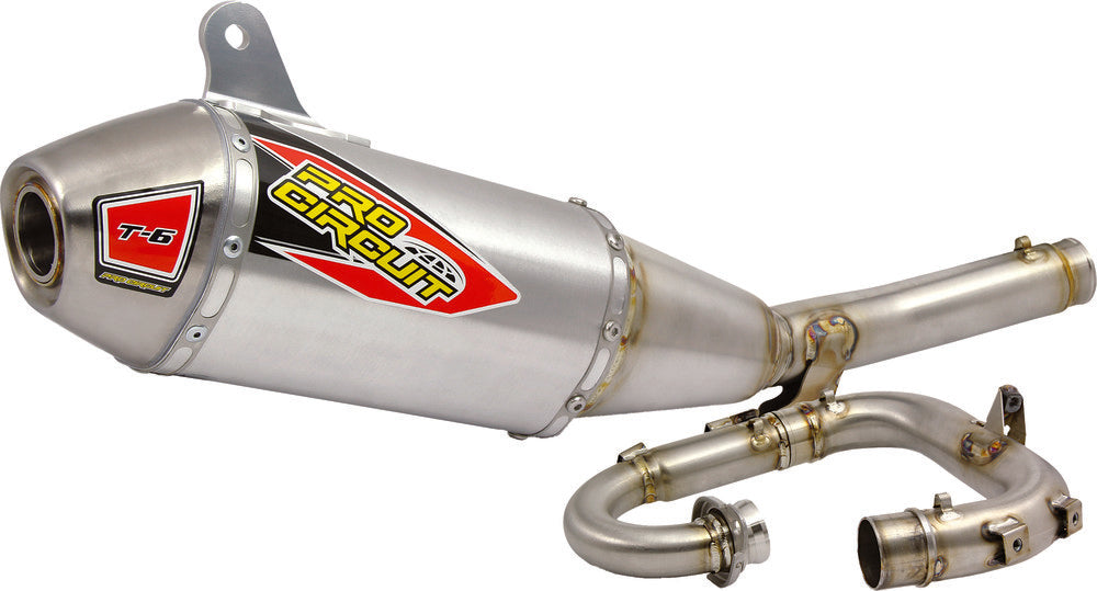 PRO CIRCUIT T-6 SS EXHAUST SYSTEM RMZ450 '18-19