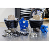 S&S Cycle 129" Power Package Engine Performance Kit - Gear Drive - Oil Cooled - Non-Highlighted Fins - M8