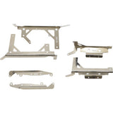 Moose Offroad Radiator Braces Radiator Braces - Silver - Gas Gas/Husqvarna/KTM