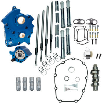 S&S Cycle Cam Chest Kit for M8 - Water Cooled - 465 Cam - Chrome Pushrods - M8