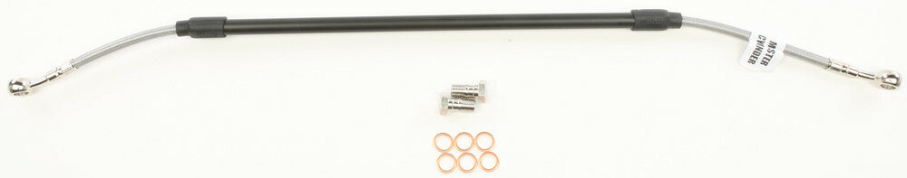 GBRAKES STEEL BRAKE LINE REAR HON