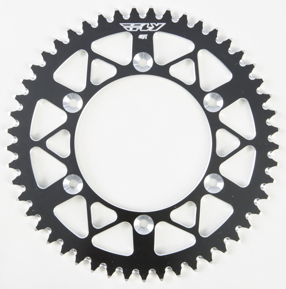REAR SPROCKET ALUMINUM 49T-520 BLK HUSQ/KTM