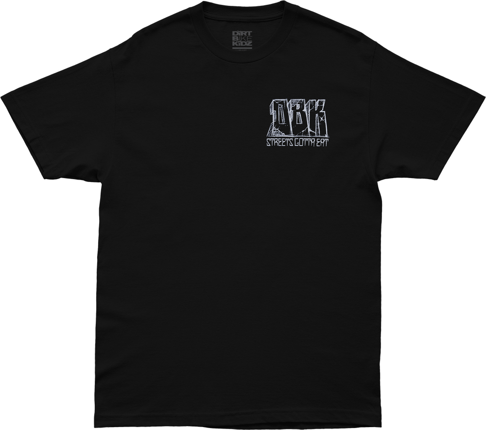 DBK Streets Gotta Eat Black T-Shirt