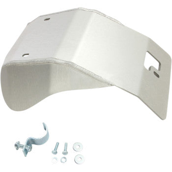 Moose Offroad Aluminum Skid Plate — Skid Plate Skid Plate - Silver - FE 250/350 | 250/350 EXC-F
