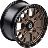 Moose Offroad 545X Wheel - Front/Rear - Bronze - 14x7 - 4/136 - 5+2