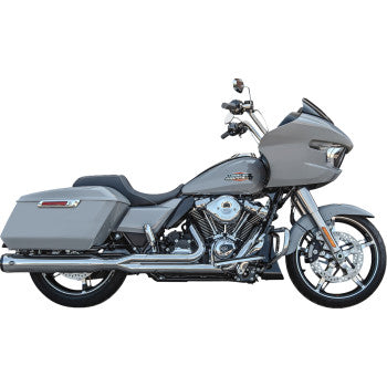 S&S Cycle 2-into-1 GNX Exhaust System - Race Only - Chrome - Touring