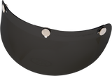 Jimmy/Drifter/Universal Helmet 3-Snap Bubble Visor