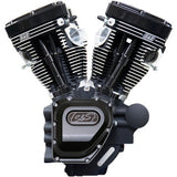 S&S Cycle T124 Long Block Engine - Black - Touring