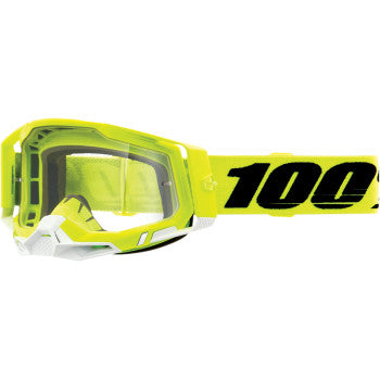 100 Percent Racecraft 2 Clear Lens Goggles