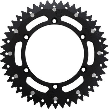 Moose Offroad Dual Sprocket Dual Sprocket - 48 Tooth - Black - Kawasaki/Suzuki