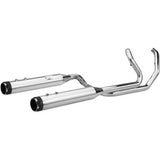 S&S Cycle El Dorado Dual Exhaust System - Chrome - Black Thruster