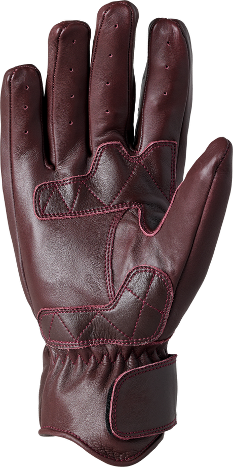 RST IOM TT Hillberry 2 CE Oxblood Leather Gloves