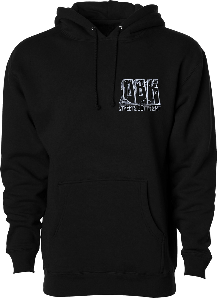 DBK Streets Gotta Eat Black Hoodie