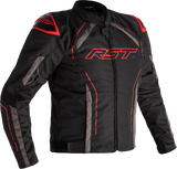 S1 CE JACKET BLACK/GREY/RED TEXTILE