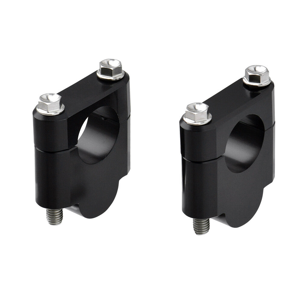 DRC 1 1/8" HANDLEBAR RISERS 30MM BLACK