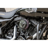 S&S Cycle Stealth Air Cleaner Cover - Triple-Spoke - Black