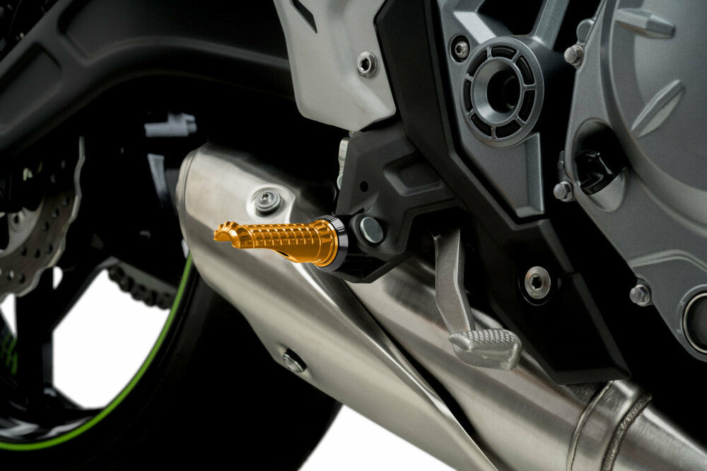 PUIG FOOTPEGS R-FIGHTER GOLD
