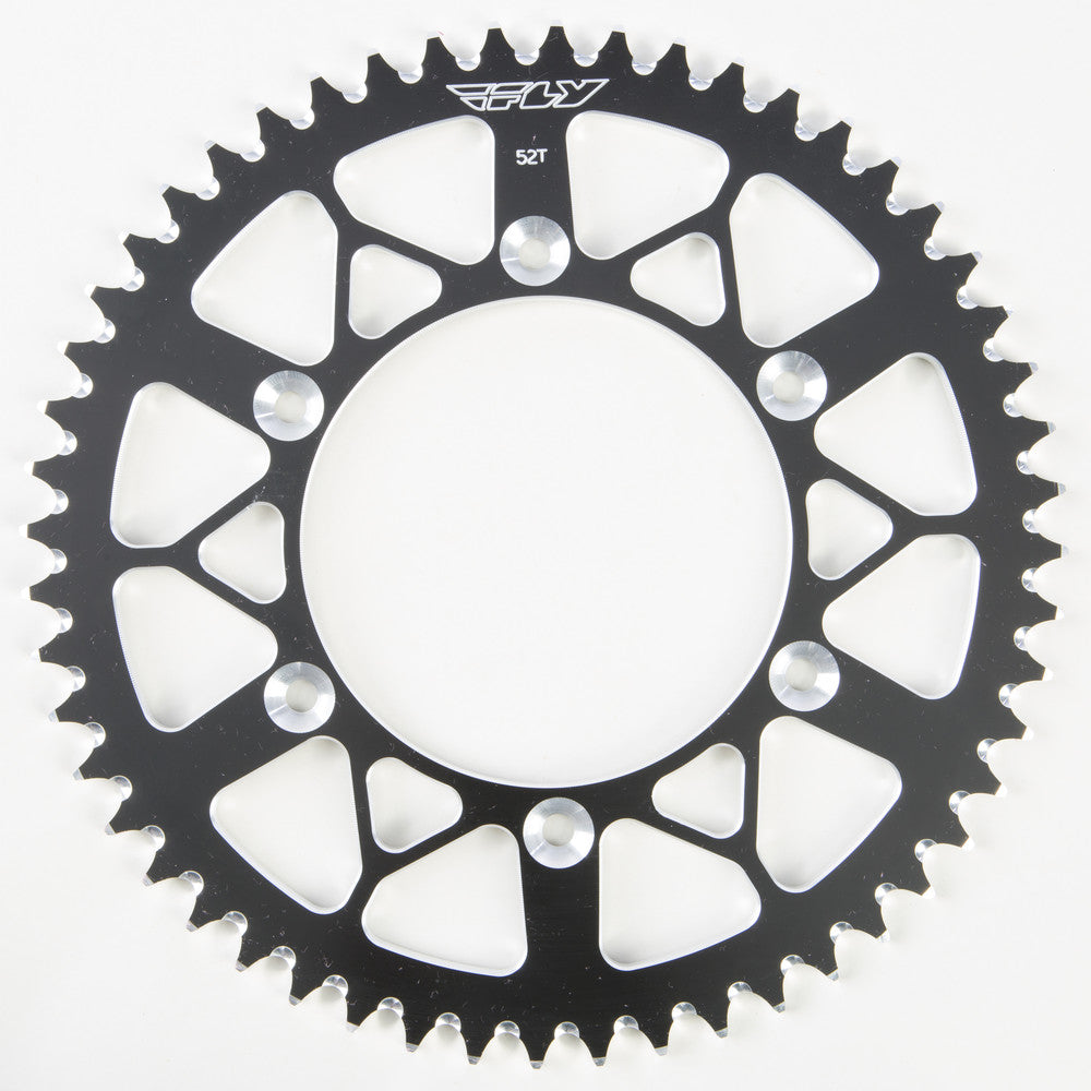 REAR SPROCKET ALUMINUM 52T-520 BLK HUSQ/KTM