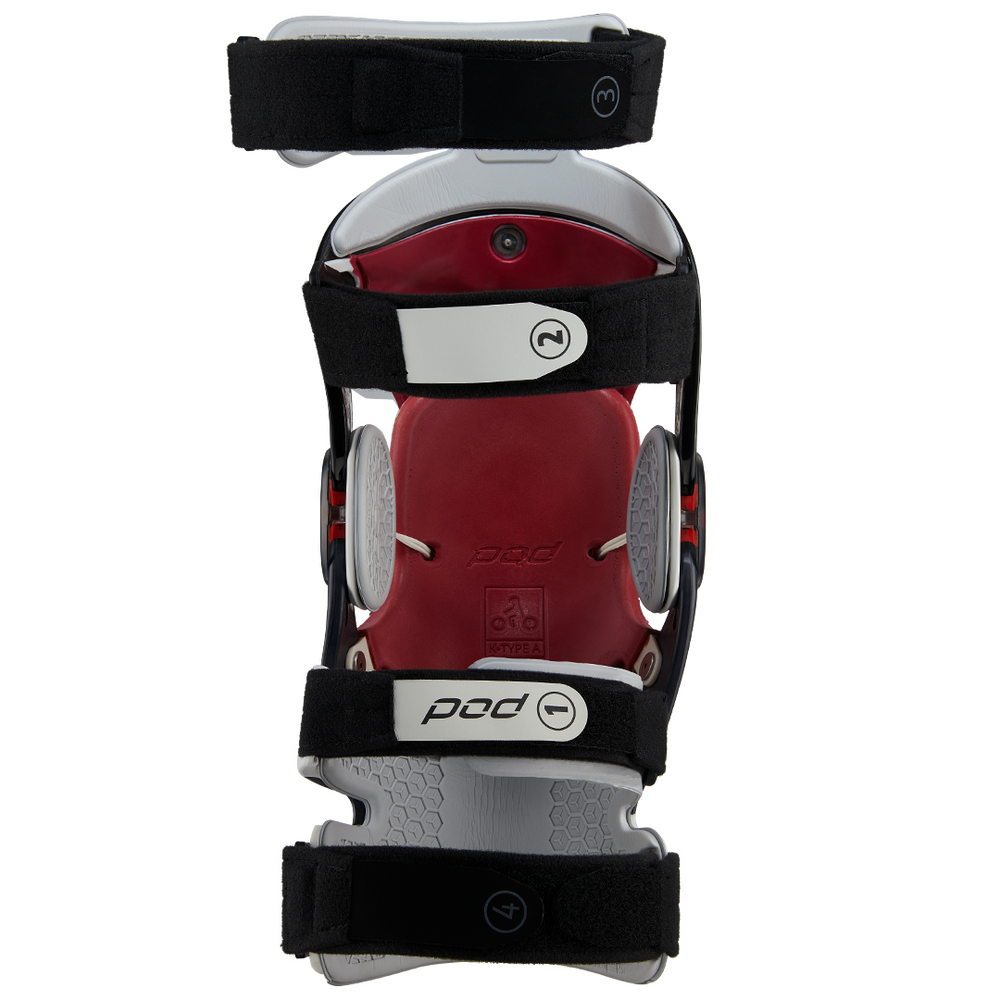 K8 3.0 KNEE BRACE CARBON (LT) CARBON/WHITE