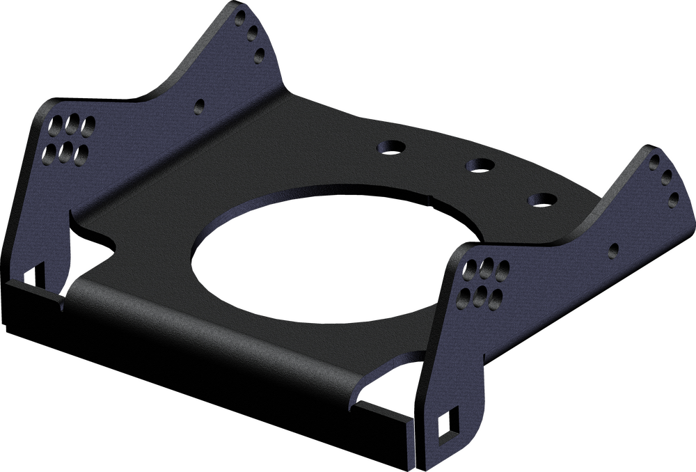 KFI UTV PUSH TUBE CRADLE