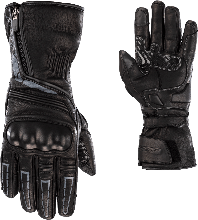 STORM 2 CE GLOVE BLACK WATERPROOF LEATHER