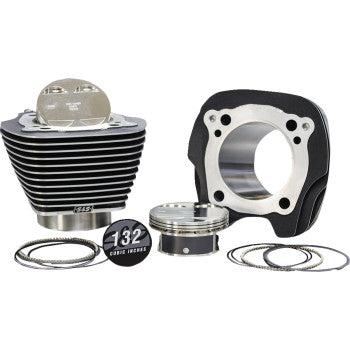 S&S Cycle 132" Big Bore Cylinder Kit - For 114"/117" Engine - M8