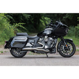 S&S Cycle 2-into-1 Qualifier Exhaust System - 50-State - Brushed - Stainless Steel