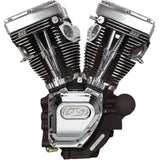 S&S Cycle T143 Long Block Engine - Black Edition - Touring | Dyna