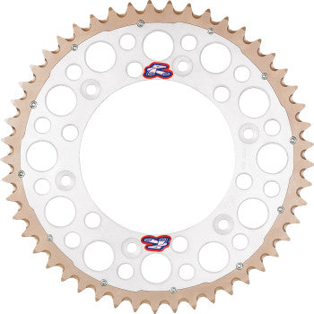 RENTHAL Twinring™ Rear Sprocket - 48 Tooth - Silver - Honda