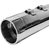 S&S Cycle 4-1/2" MK45 Performance Mufflers - Chrome with Chrome Tracer