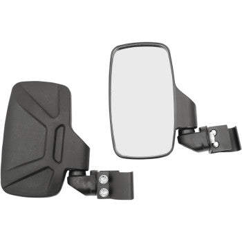 Moose Offroad Roll Cage Mirror Mirrors - Side View - Rectangle - Black